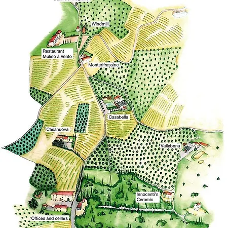 度假居 Florence Winery Country - Fattoria Lavacchio *