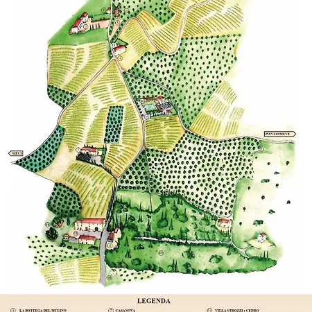 度假居 Florence Winery Country - Fattoria Lavacchio